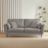 Ida Grey Recycled Velvet 3 Seater Sofa - Alpha Furniture Box March 2023_27933 BABYFACE Greys.jpg