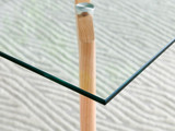 Malmo Glass and Wooden Leg Dining Table & 4 Halle Chairs - malmo-rectangle-glass-wood-leg-table-3.jpg