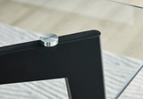Malmo Glass and Black Leg Dining Table & 4 Corona Black Leg Chairs - malmo-rectangle-glass-black-leg-table-5.jpg
