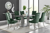 Imperia 6 Grey Dining Table and 6 Velvet Belgravia Chairs - imperia-6-grey-rectangular-table-6-green-velvet-belgravia-silver-leg-chairs-set.jpg Imperia 6 Grey Dining Table and 6 Velvet Belgravia Chairs - imperia-6-grey-rectangular-table-6-green-velvet-belgravia-silver-leg-chairs-set.jpg