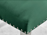 Atlanta 4 Table & 4 Velvet Belgravia Chairs - belgravia-green-velvet-studded-back-ring-silver-leg-chair-5.jpg