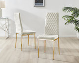 6x Milan Cream Hatched Velvet Dining Chairs Gold Legs - Milan.velvet.Dining.Chairs.cream.gold-2.ns.jpg