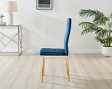 4x Milan Navy Hatched Velvet Dining Chairs Gold Legs - Milan.velvet.Dining.Chairs.navy.gold-3.ns.jpg