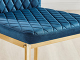 4x Milan Navy Hatched Velvet Dining Chairs Gold Legs - Milan.velvet.Dining.Chairs.navy.gold-8.ns.jpg