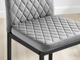 2x Milan Grey Velvet Counter Stools Black Legs - Milan Velvet bar stool grey (15)_nsbl.jpg