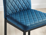 2x Milan Navy Velvet Counter Stools Black Legs - Milan Velvet bar stool navy (15)_nsbl.jpg