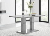 Imperia 6 Grey Dining Table and 6 Velvet Milan Chairs - imperia-6-grey-high-gloss-modern-rectangle-dining-table-1.jpg