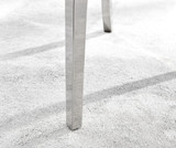 Palma Beige Stone Effect Round Dining Table & 4 Belgravia Chairs - belgravia-green-velvet-studded-back-ring-silver-leg-chair-7.jpg
