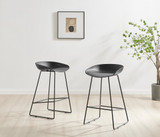 2x Harper Black Plastic Counter Stools Black Legs - Harper_Bar_Stool_black_black (2).jpg
