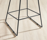 2x Harper Black Plastic Counter Stools Black Legs - Harper_Bar_Stool_black_black (5).jpg