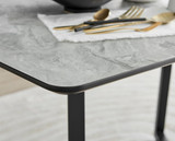 Carson White Marble Effect Dining Table & 4 Velvet Milan Gold Leg Chairs - carson-4-seat-120cm-modern-rectangle-dining-table-3.jpg