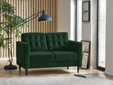 Jolene 2 Seater Emerald Green Velvet Sofa - Jolene.2.Seat.Sofa-1.jpg