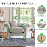 Olivia Blue Velvet Arm Chair - Olivia Arm Chair Details.png