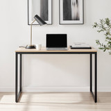 Kendrick Oak and Black Office Desk - Kendrick Desks-oak-black-120cm-3.jpg