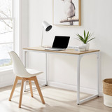 Kendrick Desk 120 Oak Top White Legs - Kendrick Desks-oak-white-120cm-2.jpg