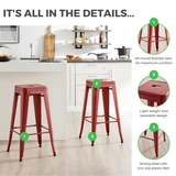 2x Colton Red Metal 'Tolix' Style Bar Stools - Colton Bar Stool Details.png