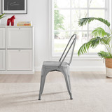 2x Colton 'Tolix' Style Grey Metal Dining Chairs - Colton.Dining.Chairs.Grey-5v.jpg