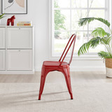2x Colton Red 'Tolix' Style Metal Dining Chairs - Colton.Dining.Chairs.Red-5v.jpg