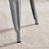 2x Colton Grey 'Tolix' Style Metal and Wood Dining Chairs - Colton-Dining-Chairs-Wood-Grey-9v.jpg