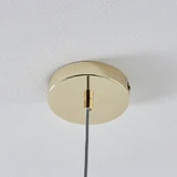 Martha Frosted Glass and Brass Pendant Ceiling Light - Martha Pendant Lamp-5.jpg