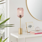 Coral Pink Glass and Brass Table Lamp - Coral-Table-Lamp-2.jpg Coral Pink Glass and Brass Table Lamp - Coral-Table-Lamp-2.jpg
