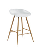 4x Sven White Plastic Bar Stools - sven-modern-stylish-white-wood-bar-chairs-kitchen-stools.jpg