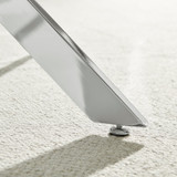 Leonardo Rectangle Brown/Grey Marble Glass & Silver Metal 6 Seat Dining Table - Leo-Marble-SIL-Leg-dininig-Table-6-Seat-grey-6.jpg Leonardo Rectangle Brown/Grey Marble Glass & Silver Metal 6 Seat Dining Table - Leo-Marble-SIL-Leg-dininig-Table-6-Seat-grey-6.jpg