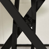 Leonardo Square White Marble Glass and Black Side Table  - Leo-Marble-BLK-Leg-Side-Table-white-5.jpg