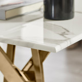 Leonardo Square White Marble Glass and Gold Side Table  - Leo-Marble-GLD-Leg-Side-Tables-white-4 .jpg
