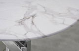 Novara Round White Marble Glass and Silver Side Table - Novara-side-table-white-marble-chrome-leg-3.jpg Novara Round White Marble Glass and Silver Side Table - Novara-side-table-white-marble-chrome-leg-3.jpg
