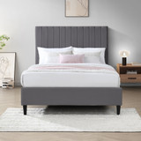 Aster Bed Frame in Grey Velvet - Aster.Double.Bed.Velvet.Grey-2.jpg