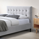 Lotus Bed Frame in Light Grey Velvet - Lotus.King.Bed.Velvet.Taupe-3.jpg