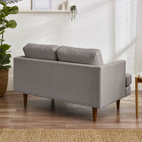 Fleur Taupe Recycled Fabric 2 Seater Sofa - Fleur-2-Seat-Fabric-Sofa-Taupe-3.jpg