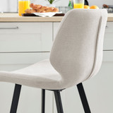 2x Nyla Cream Fabric Bar Stools - Nyla-Bar-Chair-Cream-Fabric-4.jpg 2x Nyla Cream Fabric Bar Stools - Nyla-Bar-Chair-Cream-Fabric-4.jpg