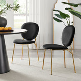 2x Ivy Black Velvet Dining Chairs Gold Legs - Ivy-Hero-Image-Black-CROP.jpg