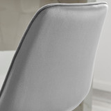 Pesaro 2x Grey Velvet Black Leg Bar Chair - Pesaro-Bar-Chair-Grey-Velvet-Black-Legs-4.jpg