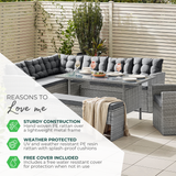 Marbella Beige Garden 9 Seat Dining Table and Chairs Bench Set - MARBELLA-INFOGRAPHIC-USP-2025.png