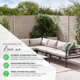 Montenegro Garden Sofa Set 6 Seat White - MONTENEGRO-INFOGRAPHIC-USP-2025.png