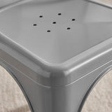 Cotswold Oak Black Leg Dining Table & 6 Colton Metal Chairs - Colton.Dining.Chairs.Grey-8v.jpg