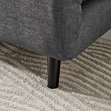 Bobby Dark Grey Fabric Double Folding Sofa Bed - Bobby-Double folding sofa bed-dark grey fabric-5.jpg