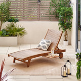 Nata Solid Wood and Rattan Sun Lounger - Garden - Nata-Lounger-Wood-1.jpg