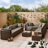 Orlando Brown Rattan & Brown 10 Seat Modular Garden Sofa - Oralndo-10-Seat-Rattan-Brown-2025-1.jpg