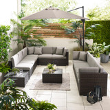 Orlando Brown Rattan & Brown 10 Seat Modular Garden Sofa - ORL-BRN-OUT-SOF-10_4.jpg