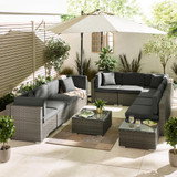 Orlando Grey Rattan & Grey 10 Seat Modular Garden Sofa - ORL-GRY-OUT-SOF-10_1.jpg