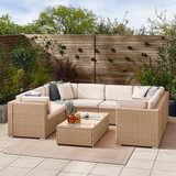 Orlando Beige PE Rattan 8 Seat Outdoor Sofa - Garden - Oralndo-2025-8-Seat-Rattan--Natural-Brown-2.jpg
