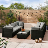 Orlando Black Rattan 8 Seat Large Outdoor Sofa - Garden - Oralndo-8-Seat-Rattan-Black-2025-2.jpg