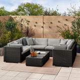 Orlando Black Rattan 8 Seat Large Outdoor Sofa - Garden - Oralndo-8-Seat-Rattan-Black-2025-7.jpg