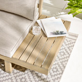 Brisa Teak Effect Wood Outdoor Sofa Set 6 Seat Natural  - BRIS-OUT-SOF-6-NAT-FEAT1.jpg