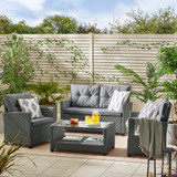 Arizona Grey Rattan 4 Seat Garden Sofa & Chairs Set - Arizona-Outdoor-Sofa-Set-Rattan-Grey-New-1.jpg