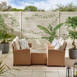 Arizona Beige Rattan 4 Seat Garden Sofa & Chairs Set - Arizona-Outdoor-Sofa-Set-Rattan-Beige-Natural-8.jpg